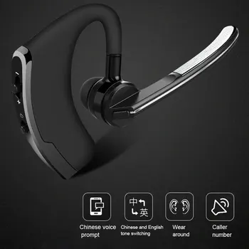  Bezdrôtový Bluetooth V8 V9 headset, Universal Business Zníženie Hluku 5.0 Bluetooth headset s mikrofónom slúchadlá