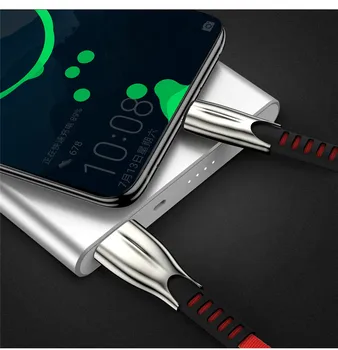  3M Rýchlo chargeing USB C Dátový Kábel pre Xiao Mi 8 Redmi 5A Rýchle USB Typu C Kábel pre Samsung S8 S9 S10 Huawei P20 Super Charge