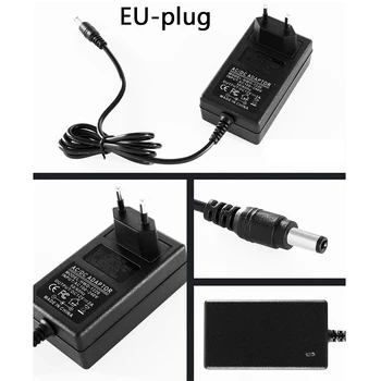  12V 2.5 AAC 100V-240V Converter, 50/60 Hz 2500mA DC Adaptér Napájací Konektor pre 3D Tlačiarne Elektronické Zariadenia US/EU/UK/AU Plug