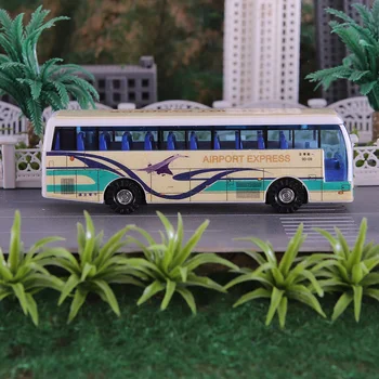  Miniatúrne Zbernicu Vozidla Autá, Hračky Autobuse, Architektúra Budovy Rozloženie Diorama Súpravy na Zber Darčeky pre Deti 2ks/veľa