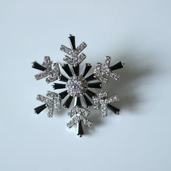  DIY Vintage snowflake korálkové Škvrny na Oblečení Cubic zirconia drahokamu pin odznaky parches Appliques Dekorácie pre clohtes