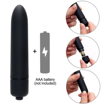  10 Rýchlosť Mini Bullet Dildo Vibrátor pre ženy hustotu Vody Klitorisu G Mieste Stimulátor Sexuálne Hračky, Výrobky Masér