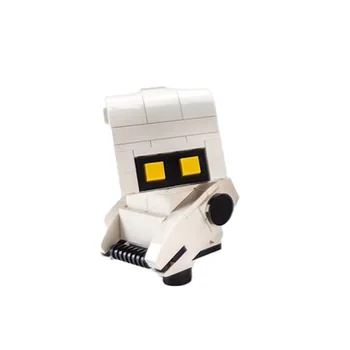  MOC-64996 High-Tech Vysávač M-O Robot Modely Stavebných Blokov Inteligentné Roboty Film WALL-E číselné Údaje kozmickej Lode, Hračky Pre Deti,