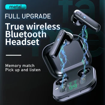  R20 TWS Bluetooth5.0 Slúchadlá Bezdrôtové Slúchadlá Stereo Headset Športové Slúchadlá S Nabíjanie Box Pre Iphone Xiao Samsung Huawei