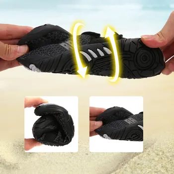  Pohodlné Detské Quick-Dry Pláž Barefoot Detské Topánky Priedušná Proti Prúdu Non Slip Vody Topánky Vonkajšie Kúpeľné Aqua Topánky