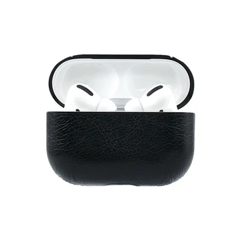  Kože Pre Apple Airpods 1 2 Pro Bezdrôtové Bluetooth-kompatibilného Headsetu IOS Plnenie Box Slúchadlá Kryt Ochranného puzdra Háčik