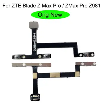  Shyueda Originálne Nové Pre ZTE Blade Z Max Pro / ZMax Pro Z981 On / Off (Napájanie Hlasitosť Mute Prepínač Blokovania Tlačidlo Flex Kábel