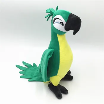  Roztomilý Rio Papagáj Plyšové Hračky Stand-up Papagáj Bábika Hračka Plnená Papagáj Plyšové Vták Hračky 4 Farby