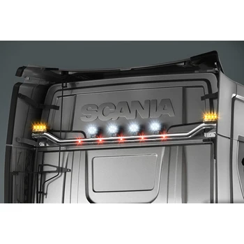  Inovovaný Kovové Led Inžinierstva Svetlo pre 1/14 Tamiya RC Nákladných Prívesov Vyklápač Scania MUŽ Benz Actros Volvo Car Diy Časti