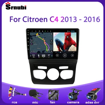  Android 10.0 Auto Rádio Multimediálny Prehrávač Videa 2 Din IPS pre Citroen C4 2 B7 2013 2016 GPS Navigácie RDS DSP WIFI DVD
