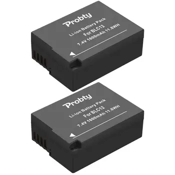  1600mAh DMW-BLC12 DMW BLC12 Batérie + LED Nabíjačka Pre Panasonic DMC-FZ1000 DMC-FZ200 DMC-G5 DMC-G6 DMC-G7 DMC-GX8 DMC-G85 DMC-GH