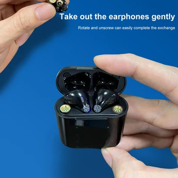  Ollivan Bezdrôtové Slúchadlá Bluetooth Slúchadlá Slúchadlá Vymeniteľné Batérie Stereofónny Hifi Šport Kompatibilný Headset pre smartphone