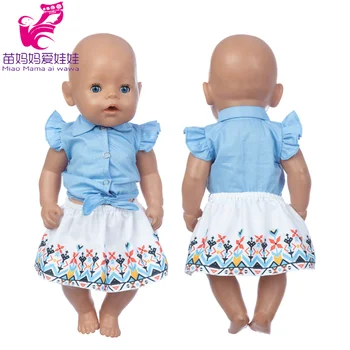  43 cm Baby Doll Oblečenie Kamufláž Bundy 18