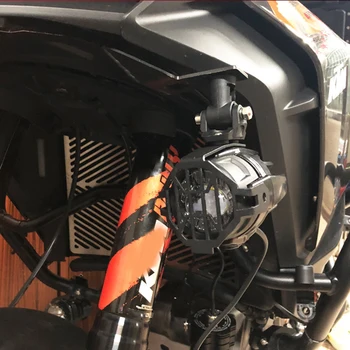  Motocykel Škvrny svetla Zátvorkách Čiernej Nerezovej Ocele Pre KTM 1290 Super Adventure R S 2016 2017 2018 2019 2020 Adv S