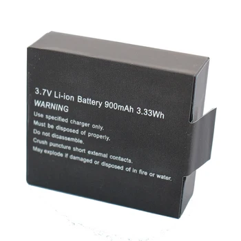  3,7 V 900mAh Rechargable Li-ion Batéria Pre SJ4000 WiFi SJ5000 WiFi SJ6000 WIFi M10 SJ5000x Šport Akčné Kamery DV
