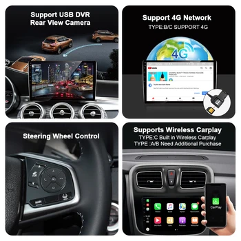  Android 10.0 Auto Multimediálne Rádio, Prehrávač Videa Pre VW Volkswagen Golf 7 LHD ROKY 2013-2017 GPS Stereo DSP Carplay Stereo Lesklý Čierny