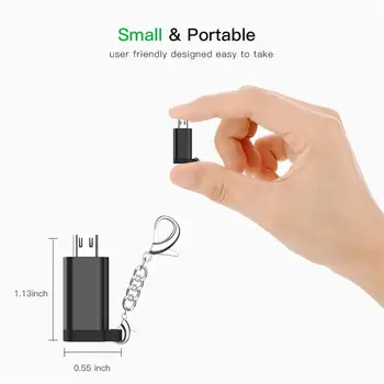  USB Typu C Micro USB OTG Rýchle Nabíjanie Rýchly Prenos Dát Converter Pre Huawei Samsung Xiao
