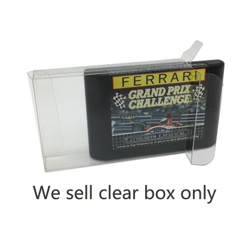  10pcs Zber Okno Display Box Úložný Box pre SEGA Genesis na MD Mini Európske a AMERICKÉ verzie hry chránič box