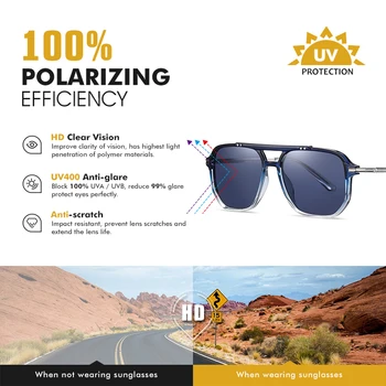  CoolPandas Nové Vodičské Polarizované Mnohouholník Sunglasse Muži Ženy Retro Zrkadlo Objektív Vonkajšie Slnečné Okuliare UV400 Oculos masculino Muž
