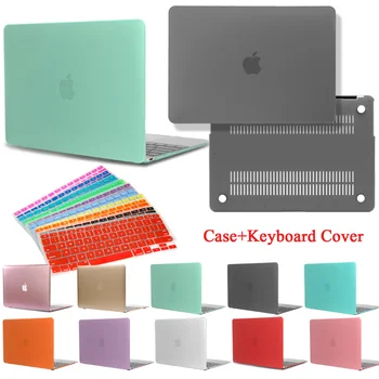  Prenosné puzdro pre Apple MacBook Air 13/11 Palec/Pro 13/15 Palcový Pevný Farebný Ochranný plášť + Kryt Klávesnice
