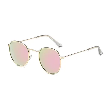  2021 Luxusné retro Zrkadlo Značky Dizajnér slnečné Okuliare Ženy/Muži Klasické Kola Vonkajšie Slnečné Okuliare UV400 Oculos De Sol Gafas