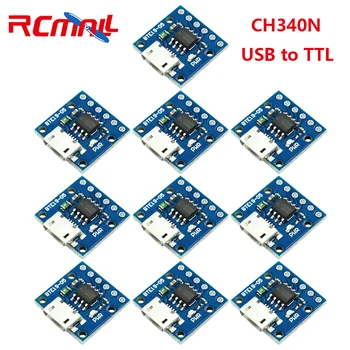  RCmall 10 Ks CH340N SOP8 USB TTL Modul Pro Mini Downloader Nahrádza CH340G CH340E