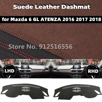  Pre Mazda 6 GL MAZDA6 ATENZA 2016 2017 2018 Auto Semiš Dashmat Dash Mat Panel Kryt Non-Slip Sunshield Príslušenstvo Protector