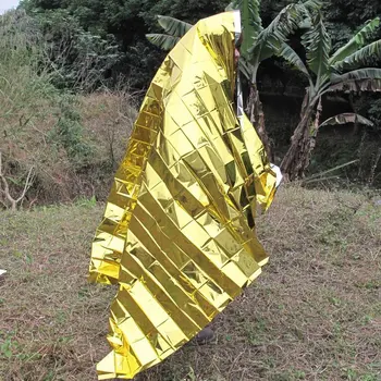  Nepremokavé Núdzové Prežitie Deka Vonkajšie wild záchranu deka opaľovací Krém deka odolné prenosné