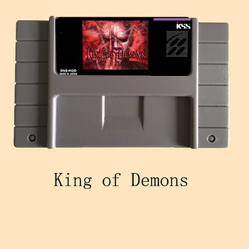  Kráľ Démonov 46 Pin 16 Bit Sivá Hra Karty Pre USA NTSC Hry Hráč