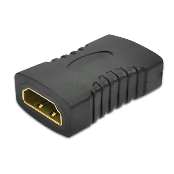  Kompatibilný s HDMI Žien a Žien Konektor Extender Kov Kábla Kábel Predlžovací Adaptér Converter Čierna
