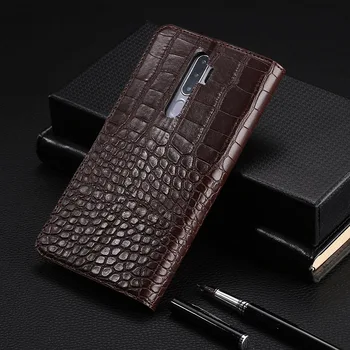  Luxusné Krokodíla dizajn Flip Kožené Peňaženky Telefón Prípade itel A17 kryt Telefónu kartu