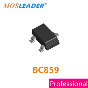  Mosleader BC859 SOT23 3000PCS BC859B BC859C NPN 30V 100mA 0.1 A BC859BLT1G BC859CLT1G Vysokej kvality