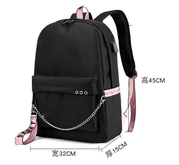  Nové Lil Peep Batoh Módny Dizajn školské tašky pre teenagerov Dievčatá Chlapci USB multifunkčné cestovná Taška Notebook Mochilas