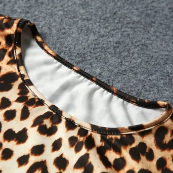  OLEKID 2021 Jar Leto Detí Dievča Šaty Leopard Long-Sleeve Baby Girl Dress 3-7 Rokov Deti Oblečenie Vestidos De Verano
