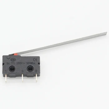  10PCS Limitný Spínač, 3 Pin N/O N/C Vysoká kvalita Všetkých Nových 5A 250VAC Micro Switch