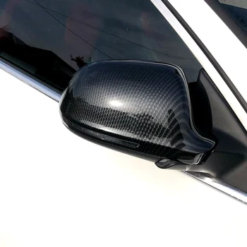 Auto Mirror Kryt pre Audi A3 8P A4 A5 B8 B8.5 Q3 A6 C6 4F S6 Signálneho svetla ochranný kryt SQ3 Spätné Zrkadlo Pokrytie A8 D3 8K