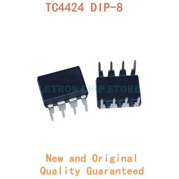 10PCS TC4424 DIP8 TC4424CPA DIP-8 TC4424EPA DIP nové a originálne IC Chipset