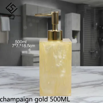  Kúpeľňové Doplnky 400/500 ML Emulzia Živice Fľaše Tvorivé Latex Fľaše Tekuté Mydlo Automaty, Kúpeľňa Nastaviť Domáce Dekorácie