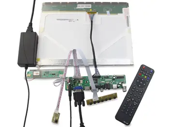  USB, VGA, TV HDMI AV AUDIO LCD LED 1 CCFL lámp Radič Rada displej držiak Pre TM150XG-02L11 1024X768 panel kábel