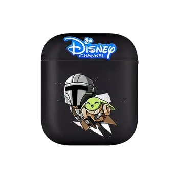  Disney Star Wars Dieťa Yoda Roztomilé Mäkké Silikónové Obaly Na Apple Airpods 1/2 Ochranné Bluetooth Bezdrôtové Slúchadlá Kryt Pre Apple
