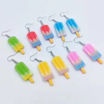  Mix Farieb Ice Popsicle Živice zobrazili kľúčové tlačidlá Pre Handmade Náramky, Náhrdelníky Náušnice prívesok na DIY Šperky