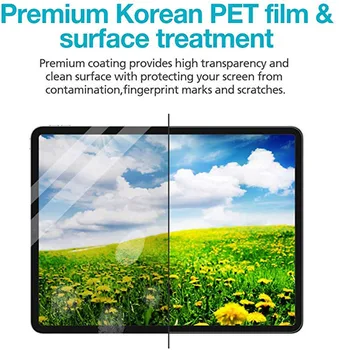  2 ks Tabliet Pet Film Screen Protector Kryt pre Samsung Galaxy Tab S6 Lite P610/P615 10.4 palce v nevýbušnom Obrazovke