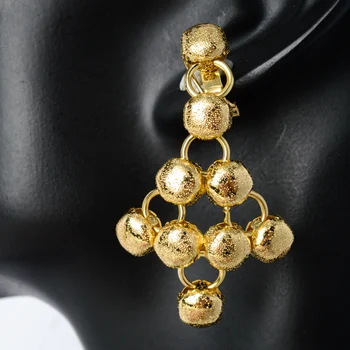  Slnečné Šperky Stanovuje Nové Módne Dubaj Afriky Kostým Zlato Vysadené Náušnice, Náramok, Náhrdelník Pre Ženy, Svadobné Svadobné Party