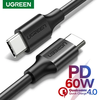  Dbg 60W PD USB C, USB Typ-C Kábel QC4.0 3.0 100W Rýchle Nabitie Dátový Kábel pre Macbook Samsung S20 Plus Huawei USB C PD Kábel
