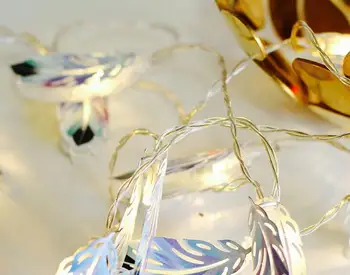  1,5 m 10Led nové Led svetlá string loptu batérie string svetlá, Vianočné dekorácie svetlá
