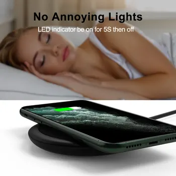  OnePlus 8 Pro 15W Qi Bezdrôtová Nabíjačka LG G8X ThinQ Rýchle Nabíjanie Dock Stanica Telefón Nabíjačka pre Sony Xperia 1 II /OPPO Ace2