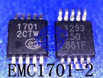 1Pieces Nový, Originálny EMC1701-2-AIZL-TR Typ 1701 MSOP10 Na Sklade Reálny Obraz