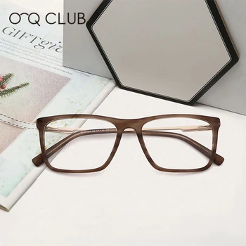  O-Q KLUB Mužov Okuliare Rámy Námestie Ultralight Módne Okuliare Krátkozrakosť, Optické Kvalitné Okuliare MG6104