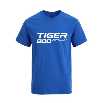  Triumf Tiger 900 Rally Motocykel T Shirt Mens Príležitostných Krátky Rukáv Bavlny O-Krku Moto Biker Tee T-Shirts Darček