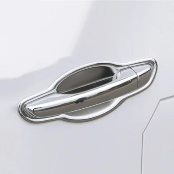  Vtear na Hyundai Elantra dvere auta rukoväť kryt chrome vonkajšie dvere miska hornej výbava chróm styling príslušenstvo vonkajšie časti